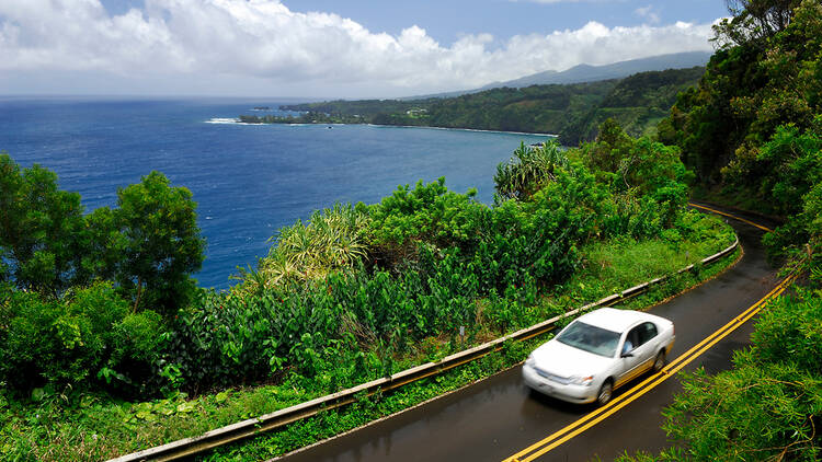 Maui, Hawaii, mountain road