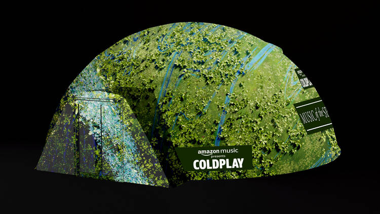 Coldplay AV experience