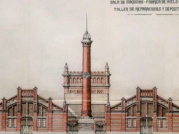 El Matadero de Luis Bellido (Archivo villa de madrid) El Matadero de Luis Bellido (Archivo villa de madrid)