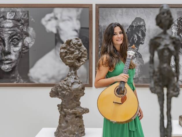 A guitarrista Marta Pereira da Costa A guitarrista Marta Pereira da Costa