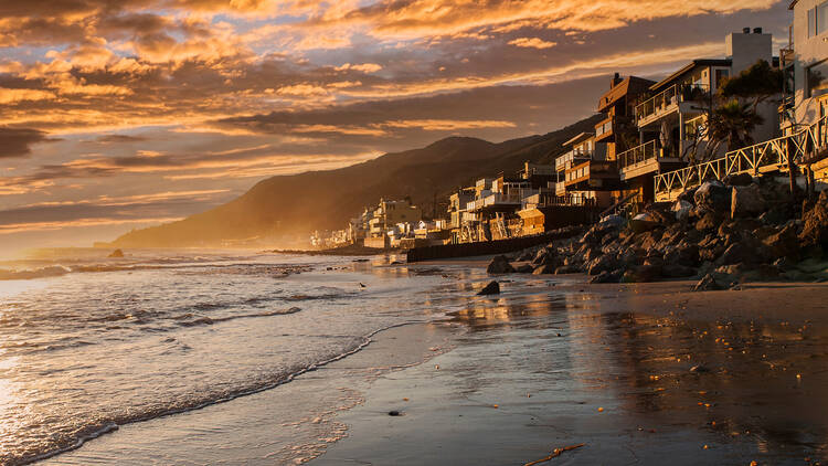 Beach in Malibu