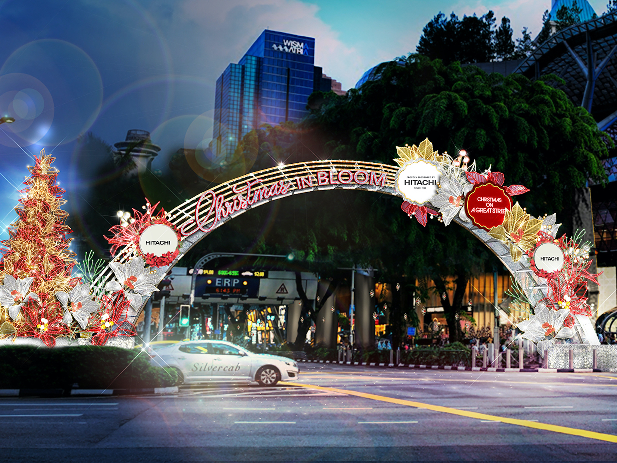 Orchard Road Lights Up For Christmas On A Great Street