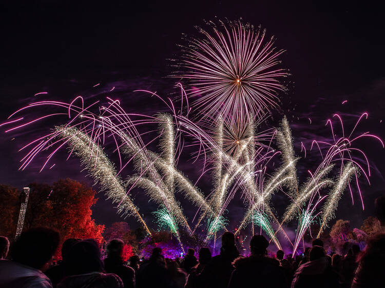 Fill your eyes with sparkles at London’s best Bonfire Night firework displays