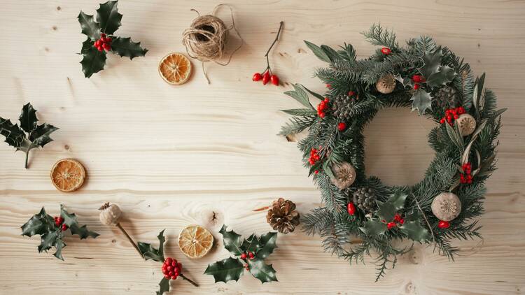 Christmas Wreath Making