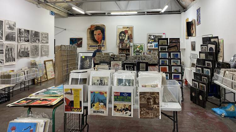 Projekt Mkt Vintage Poster Market at Peckham's Copeland Gallery May 2021