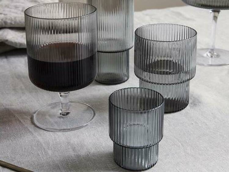 Ripple Wine Glasses ($69)