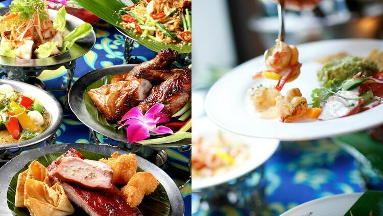 Trader Vic's Halloween Buffet
