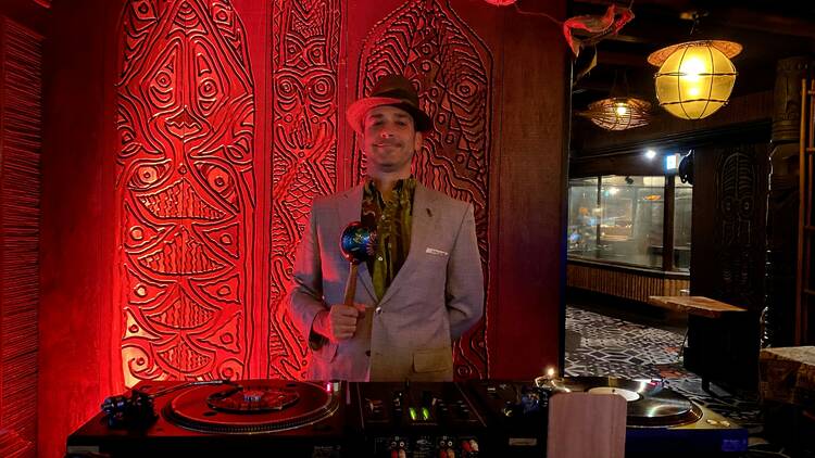 Trader Vic's Halloween Buffet