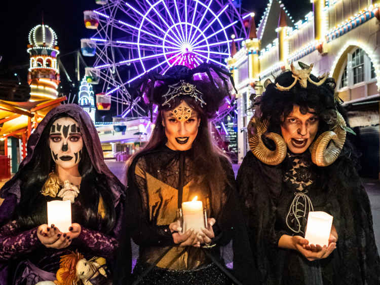 Halloscream at Luna Park Sydney