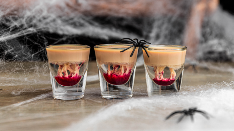 Halloween Brain Shots at Braza Churrascaria