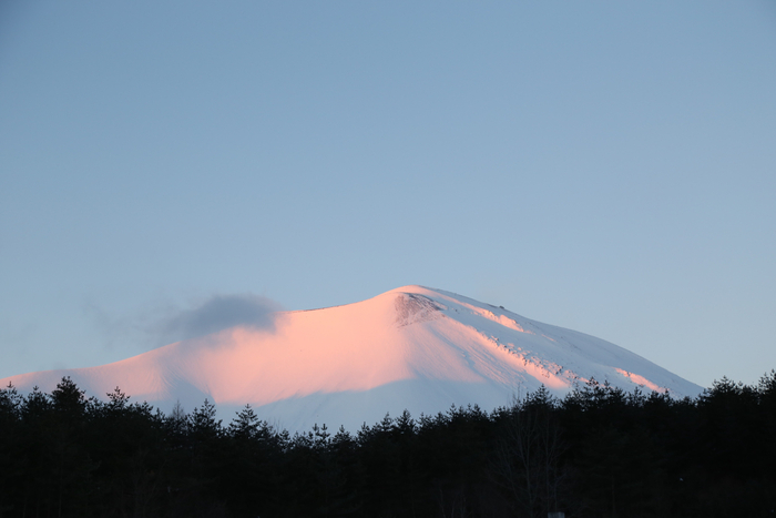 浅間山の風景