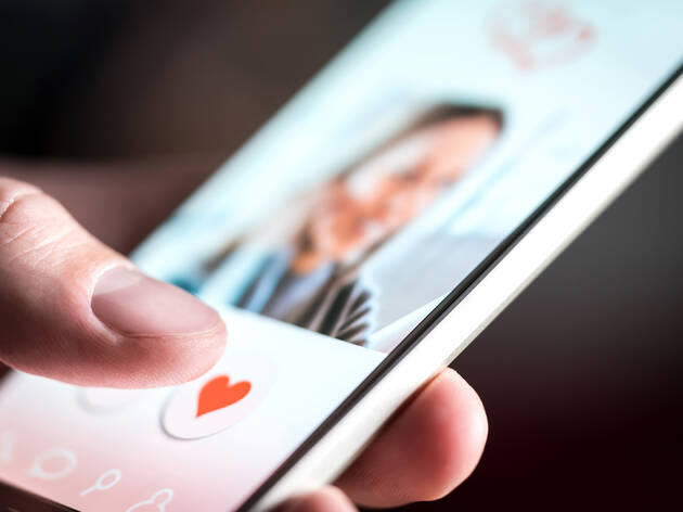 Dating,App,Or,Site,In,Mobile,Phone,Screen.,Man,Swiping Tinder