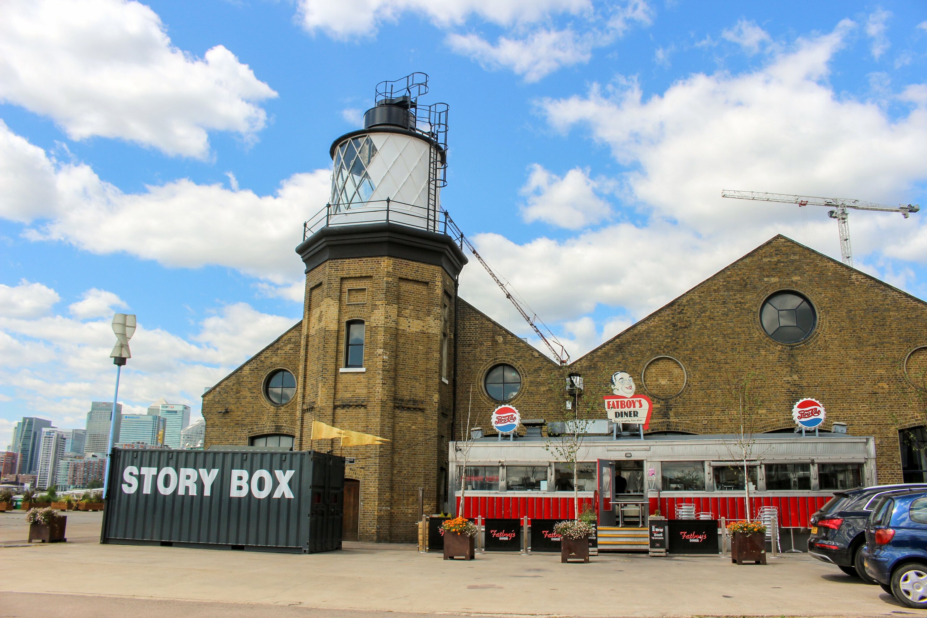 London's only lighthouse is back up and running again