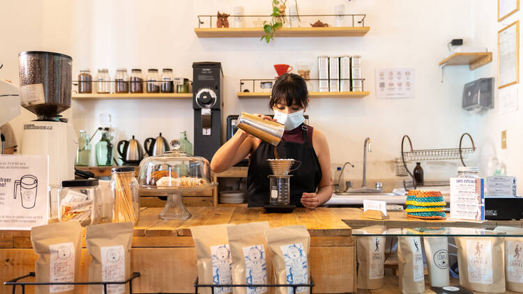 Camino a Comala, café de especialidad en Santa María la Ribera