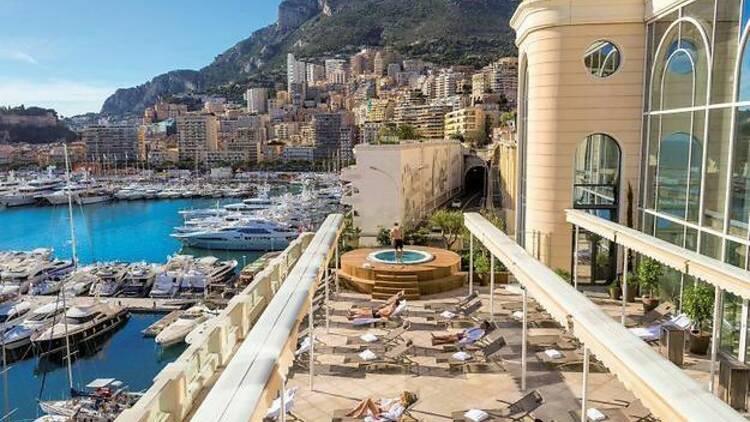 L’hôtel Hermitage Monte-Carlo et son Crystal Lounge