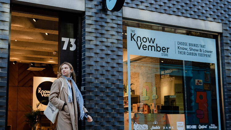 The Knowvember Store pop-up in Shoreditch