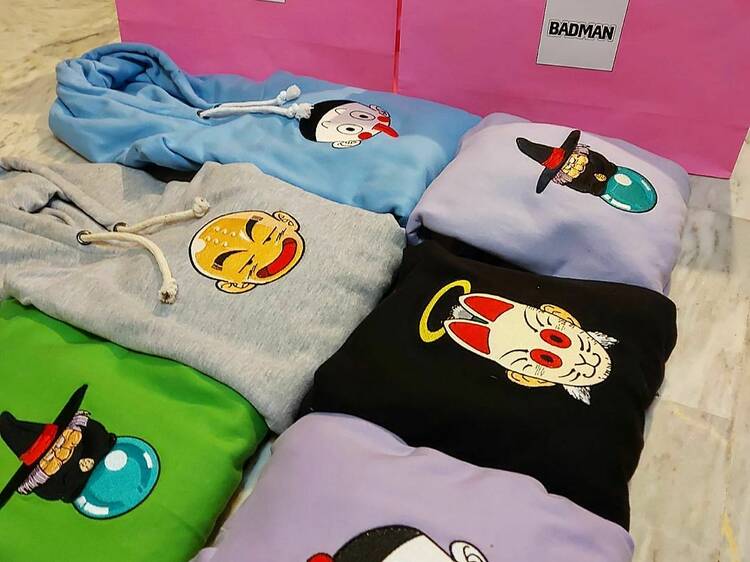 Badman, ropa anime