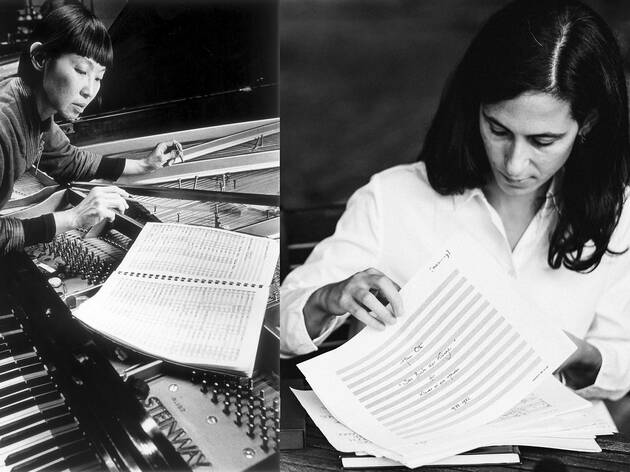 Joana Gama e Margaret Leng Tan fotografias de Joana Gama e Margaret Leng Tan
