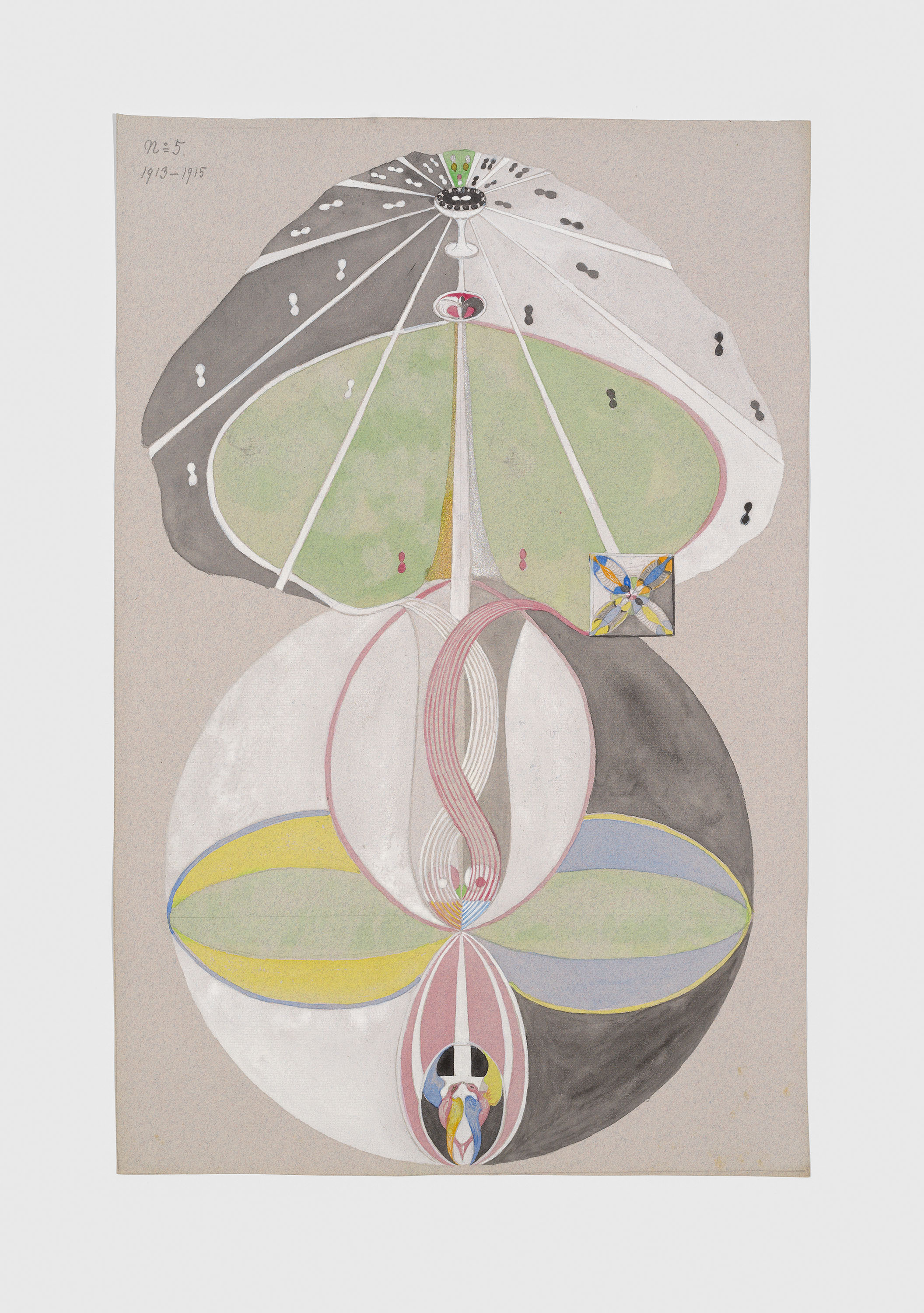 A rare set of Hilma af Klint watercolors is now on display at