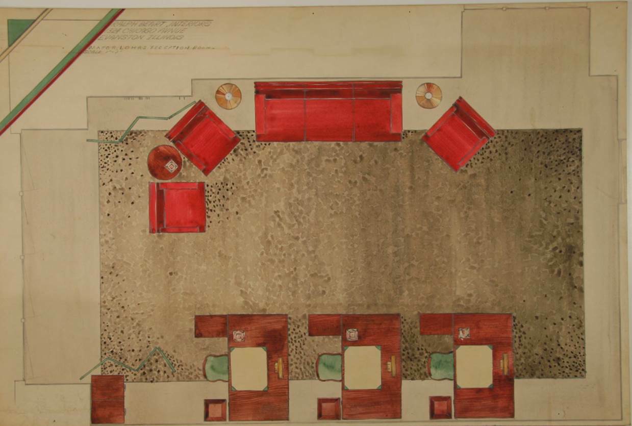 sketch of the office of the museum of science and industry