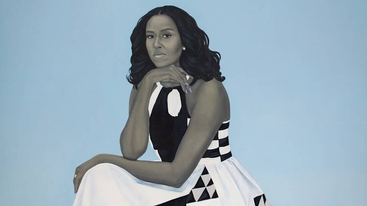 Amy Sherald, Michelle LaVaughn Robinson Obama, 2018