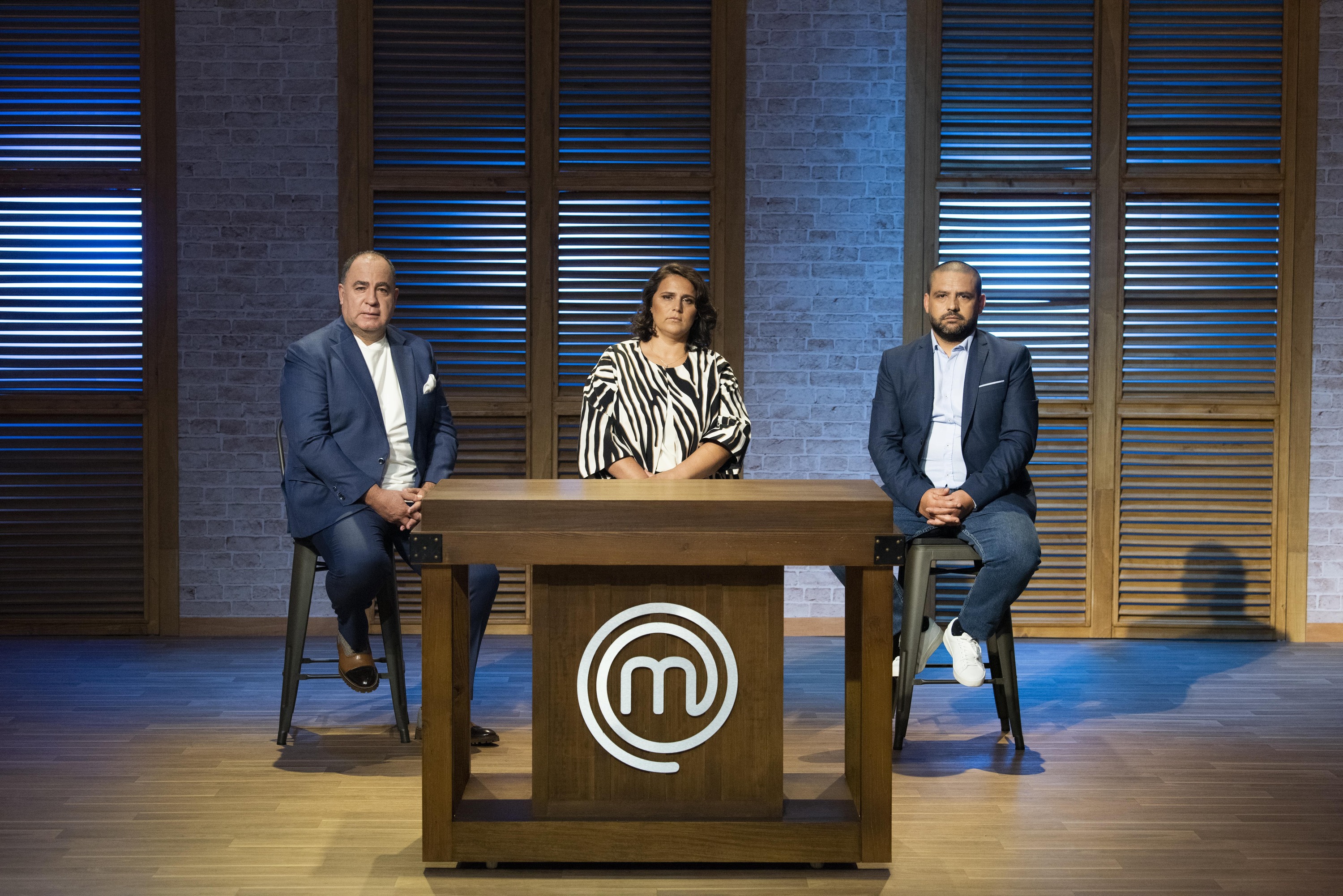 Chefs Vitor Sobral, Marlene Vieira e Óscar Geadas dispensam apresentador no novo Masterchef