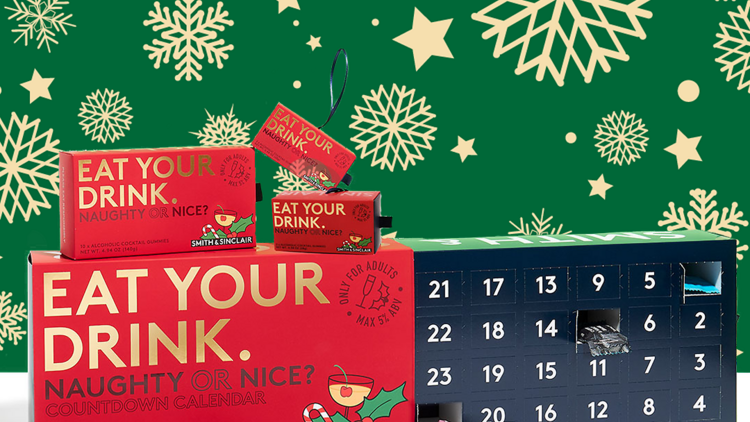 Smith & Sinclair Naughty or Nice Countdown Calendar