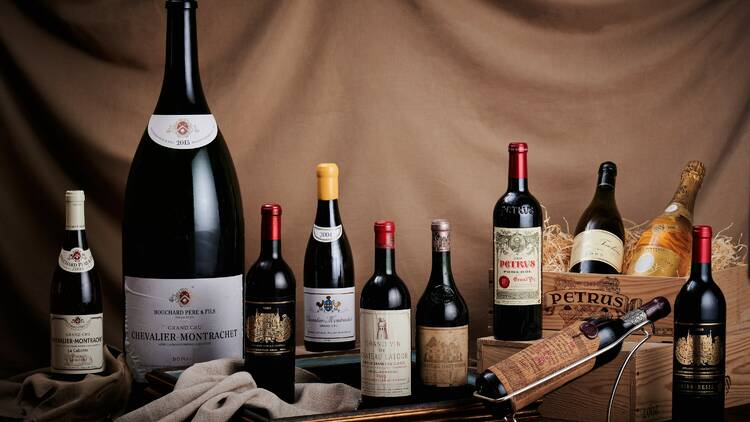 Petrus' 7th Anniversary Iconic wine dinner wine selection