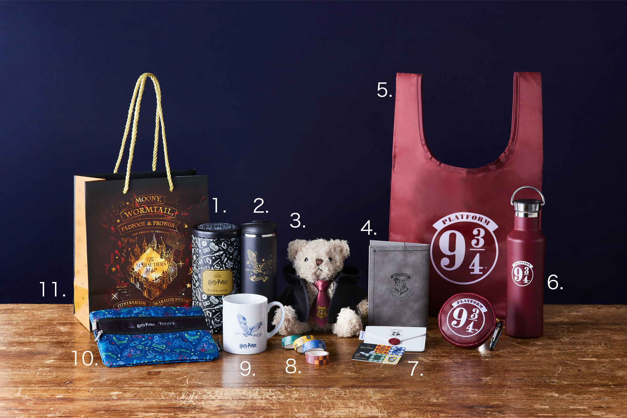 Tully's Coffee Japan now offers an exclusive Harry Potter collection