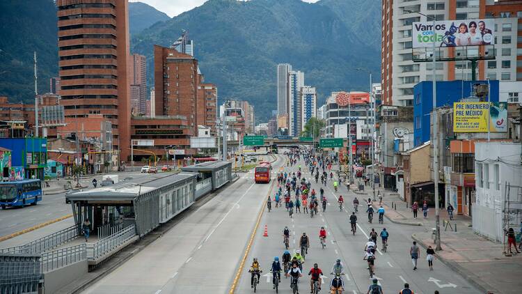 Bogotá is going on a bike-lane-building spree