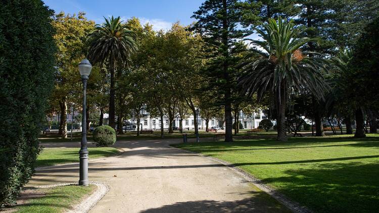 Percorra o Jardim do Passeio Alegre