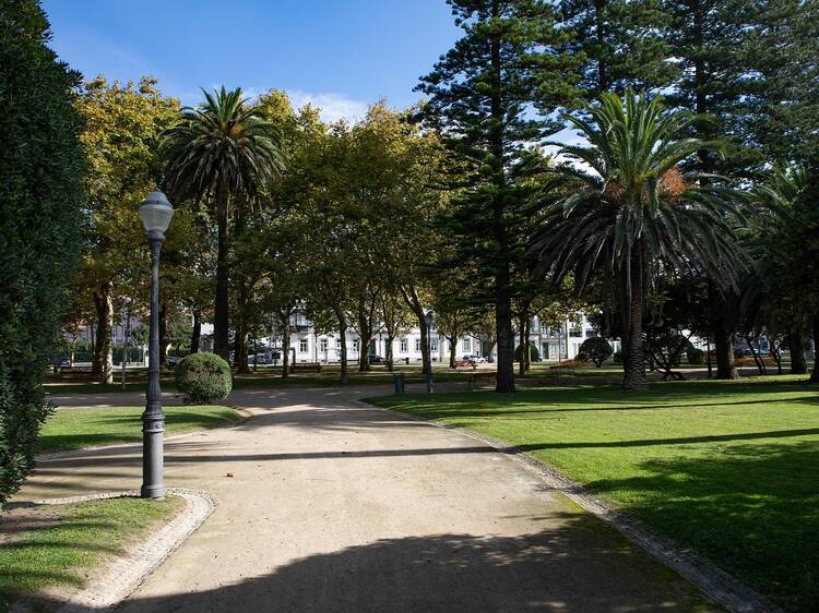 Percorra o Jardim do Passeio Alegre