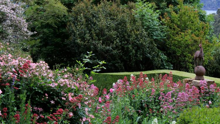 The Pink Garden at the Garden at Broughton Hall