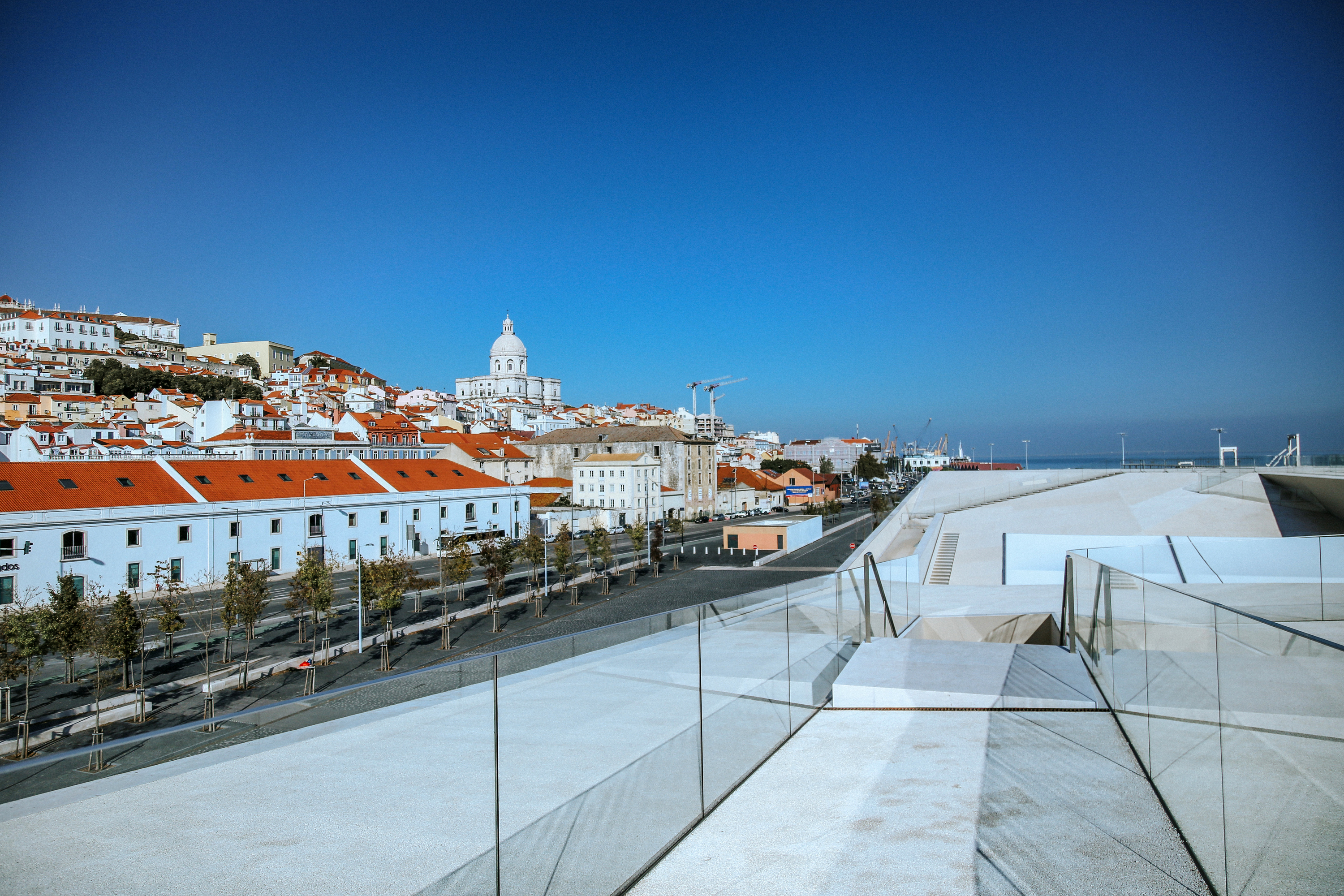 Terraço terminal de cruzeiros