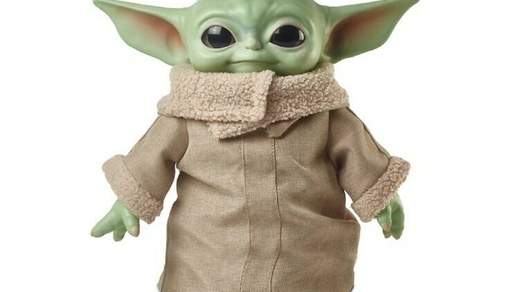 ‘Baby Yoda’ Plush Collectible Figure, £19.99 (was £24.99)