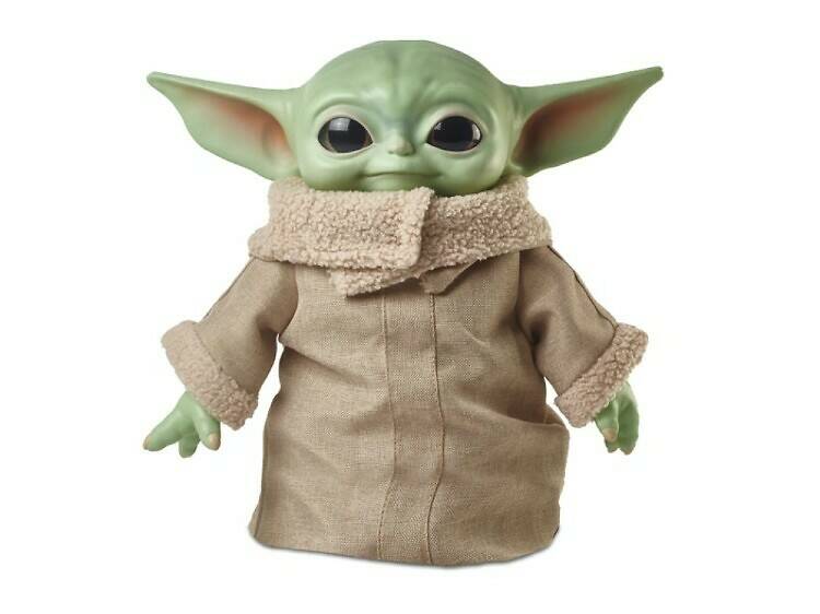 ‘Baby Yoda’ Plush Collectible Figure, £19.99 (was £24.99)