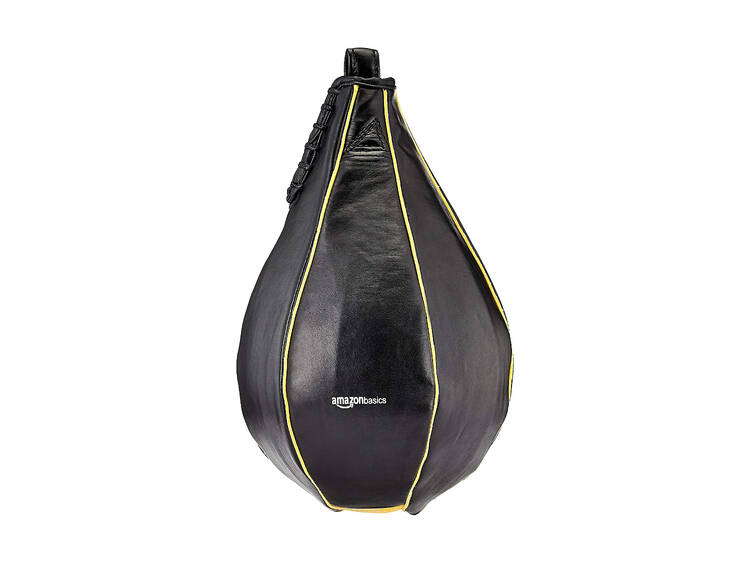 Amazon Basics Speed Bag with Yellow Trimmer