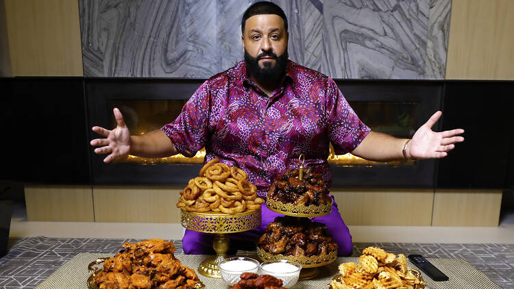 dj khaled and some wings