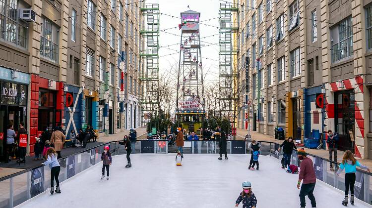 Industry City ice rink