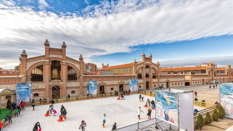 pista de hielo Matadero Madrid