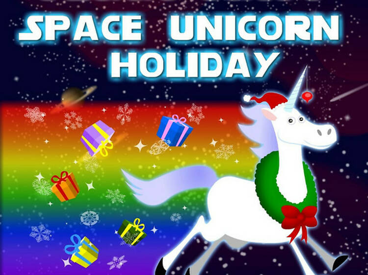 ‘Space Unicorn Holiday’ by Parry Gripp