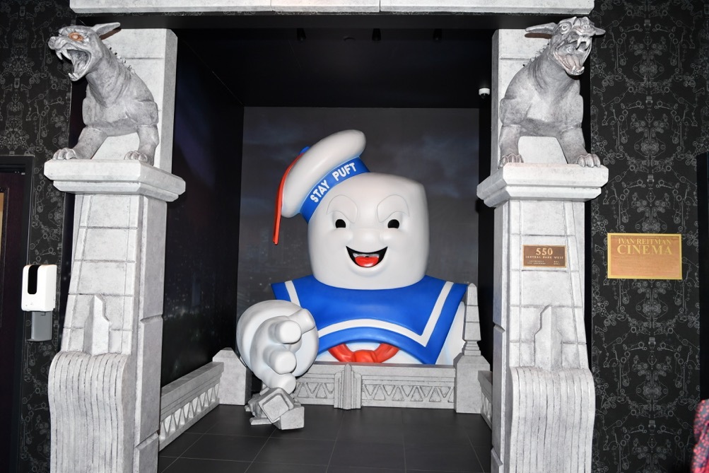 The Ghostbusters marshmallow man is now at Alamo Drafthouse