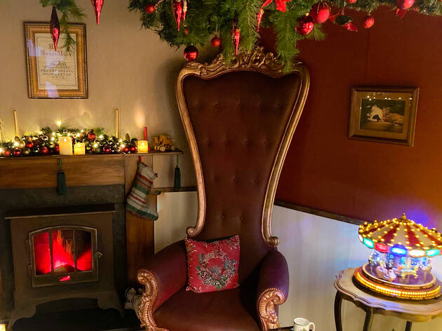 Santa's grotto at Strand Palace Santa's grotto at Strand Palace