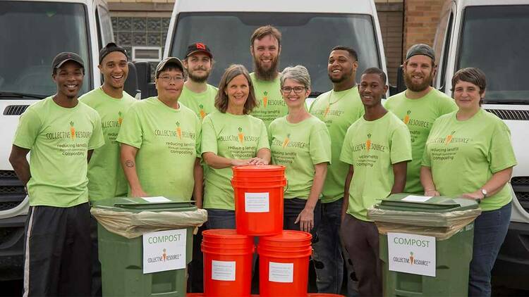 Collective Resource Compost and Neighbor Totes