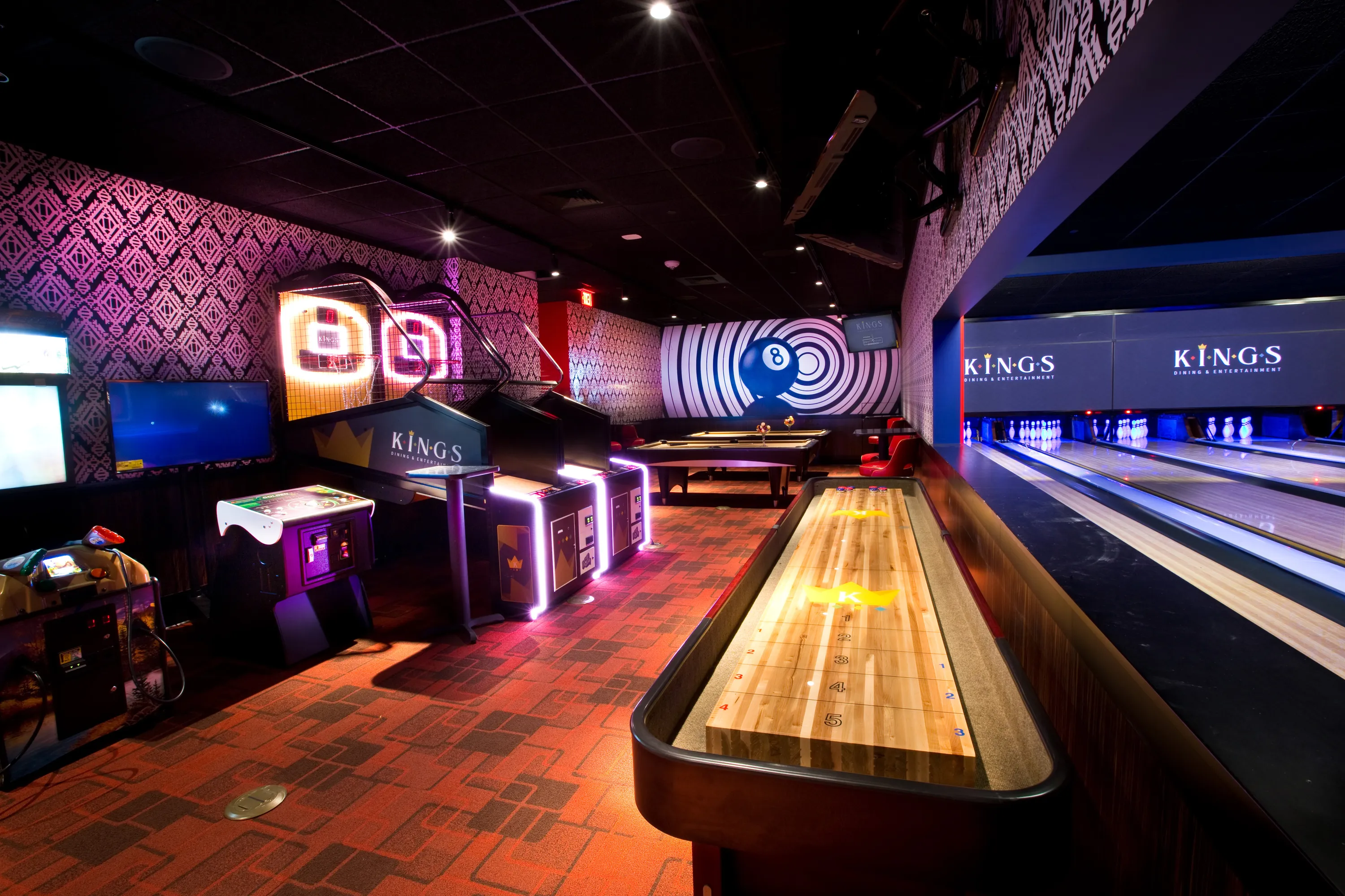 Kings bowling arcade