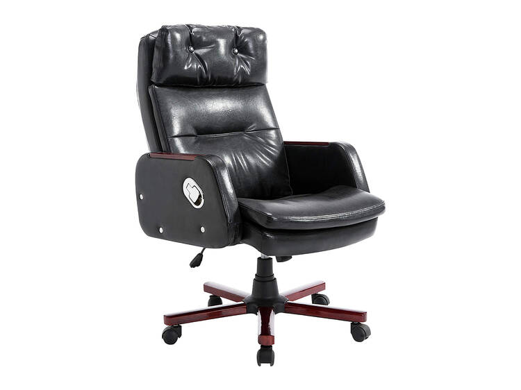 HOMCOM Executive PU Leather Office Swivel Chair