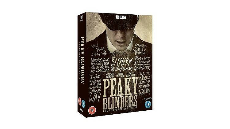 Peaky Blinders, series one to five (DVD), £31.03 (was £38.79)