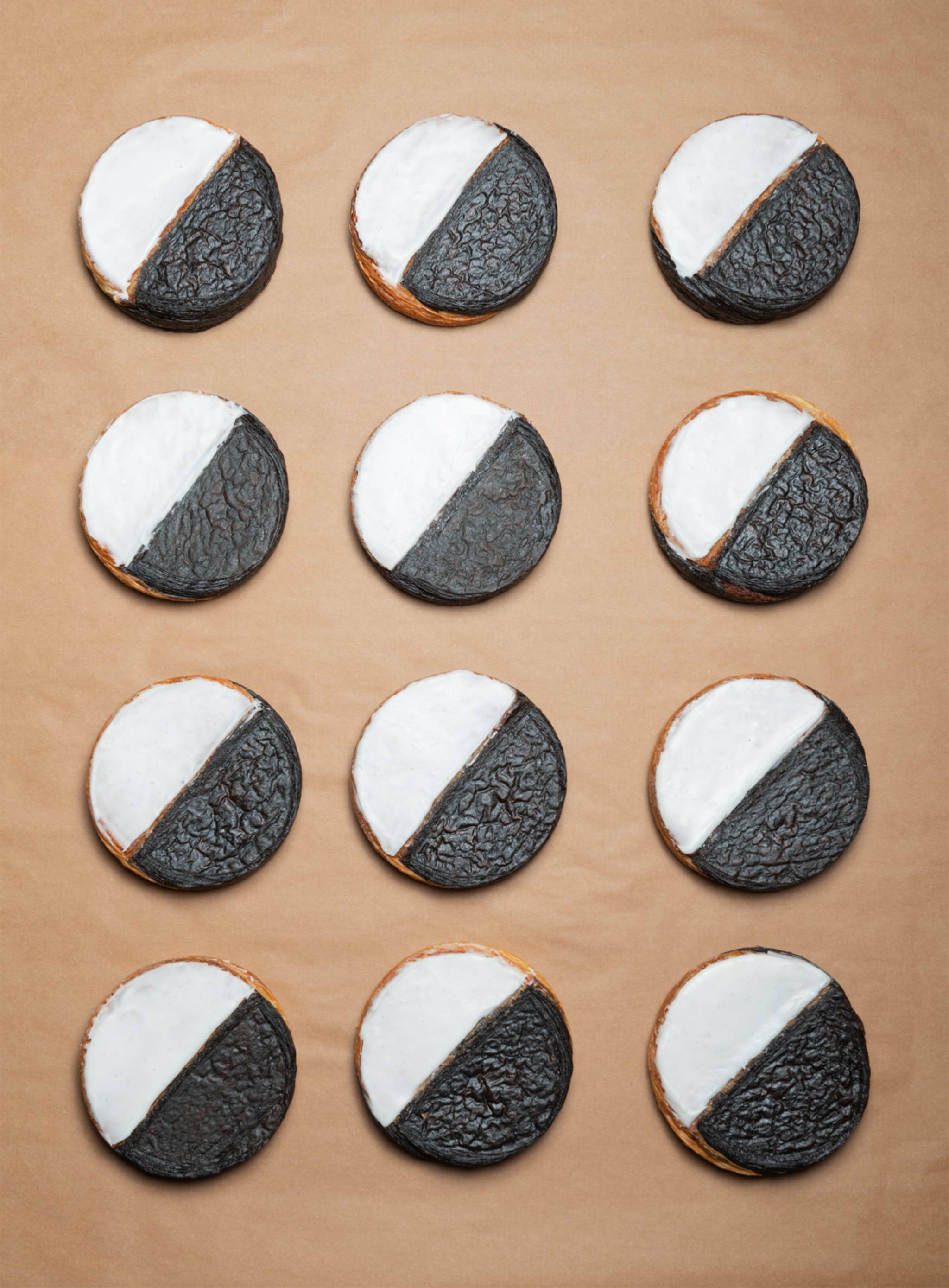 Black and white cookie from Breads Bakery