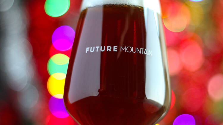 Blinking lights beer by Future Mountain Melbourne