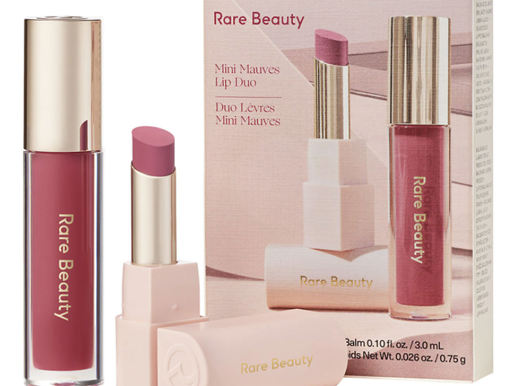 Coffret Mini Mauves Lip da Rare Beauty